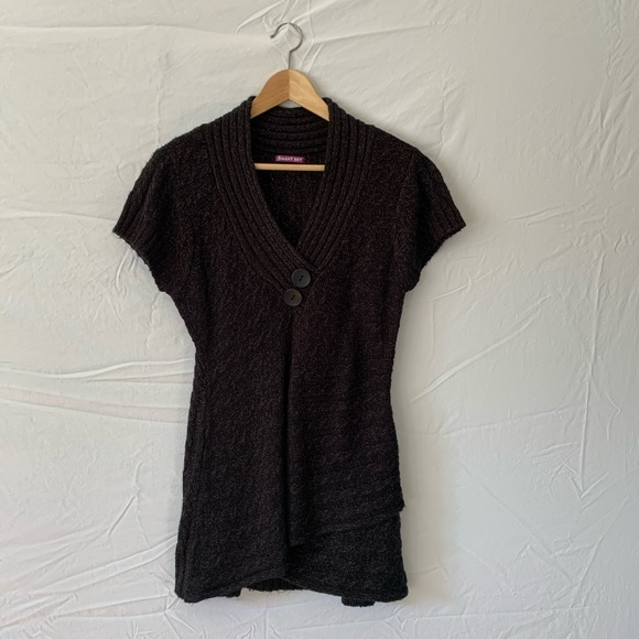 Smart Set Short Sleeve Sweater - Picture 2 of 6